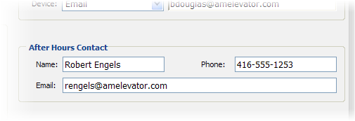 After Hours Contact Picture