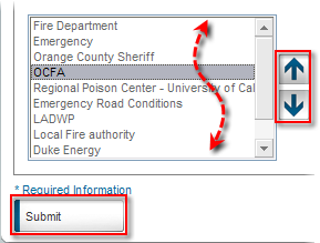 Emergency Communication Ordering