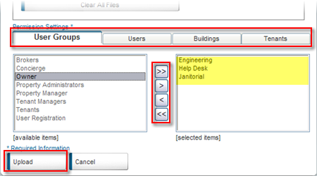 Permission Settings